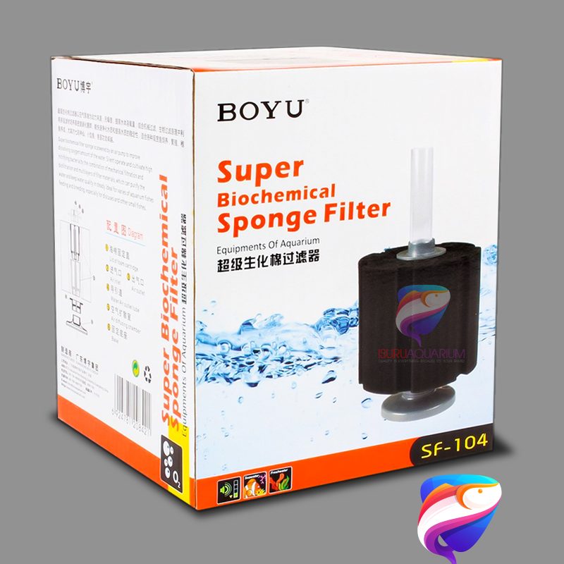 BOYU Biochemical Sponge Filter SF-104