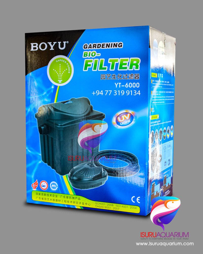 BOYU YT 6000 Garden pond UV filter