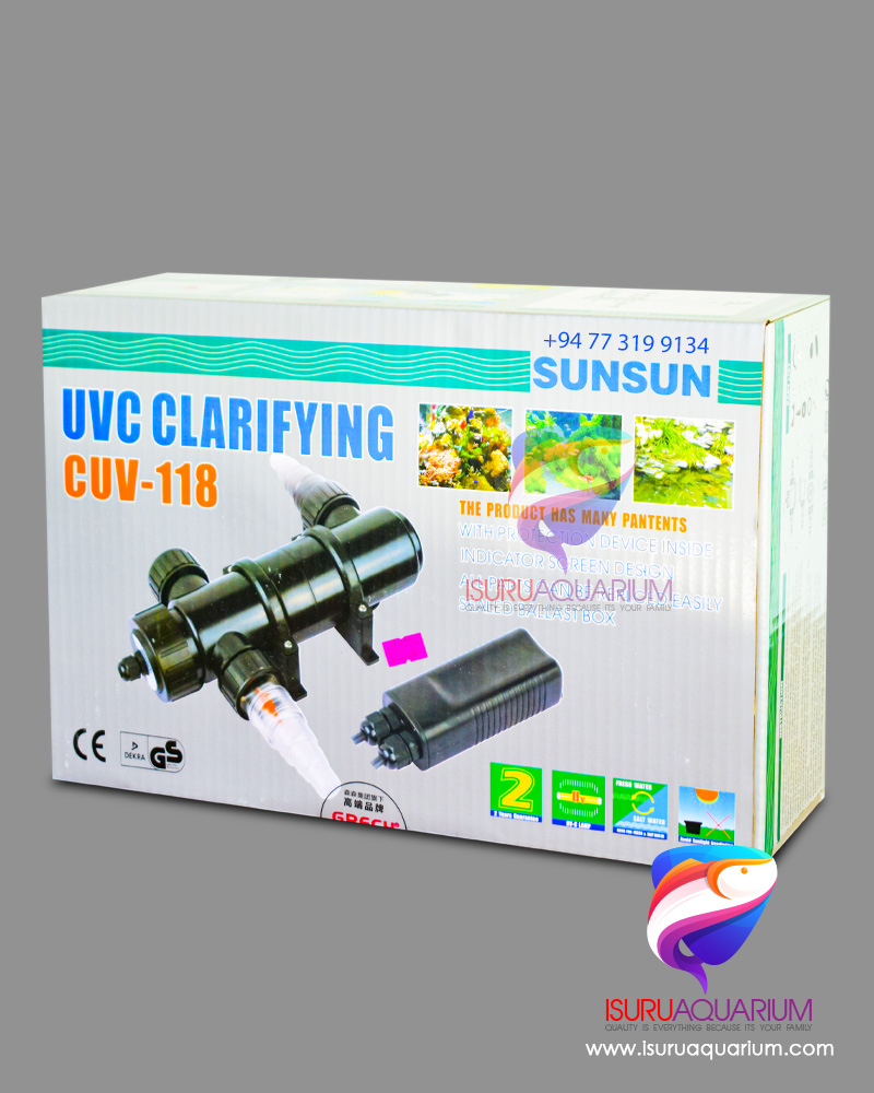 SUNSUN CUV 118 UVC Clarifying UV Light