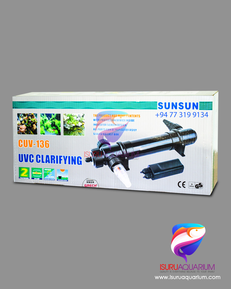 SUNSUN CUV 136UVC Clarifying UV Light