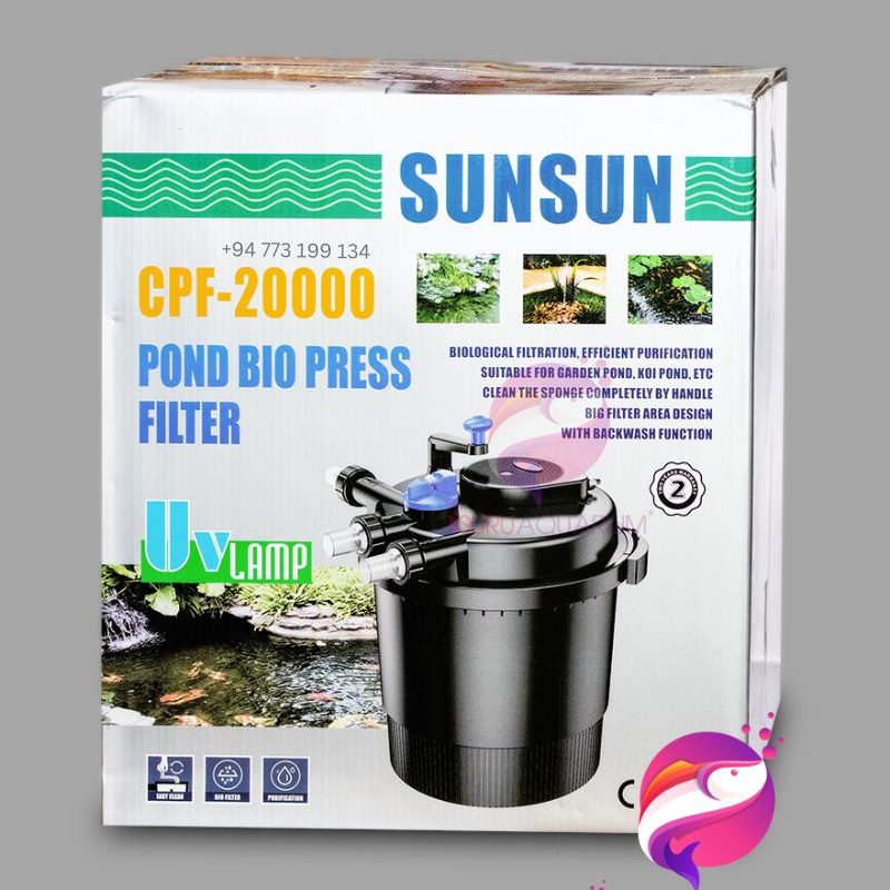 SUNSUN CPF 20000 UV Bio Pressure Pond Filter