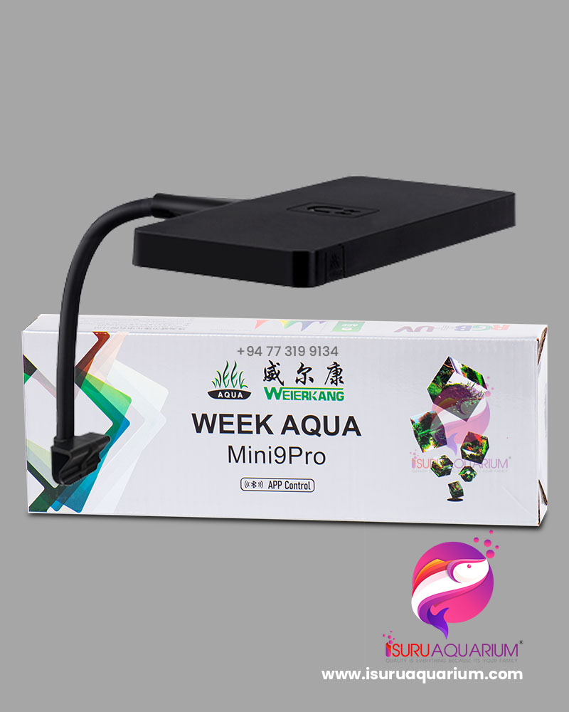 WEEK AQUA MINI 9 PRO RGB+UV LED Full Spectrum Plant Lamp