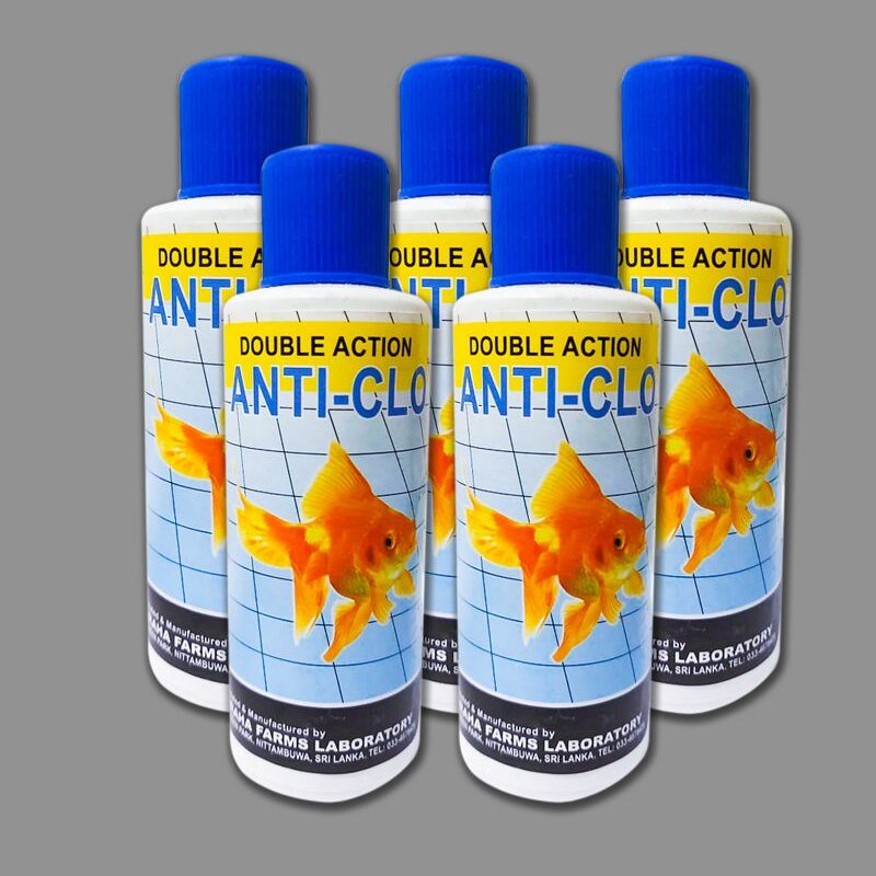 Anti chlorine Anti Clo 120 ml X 5 Bottles pack