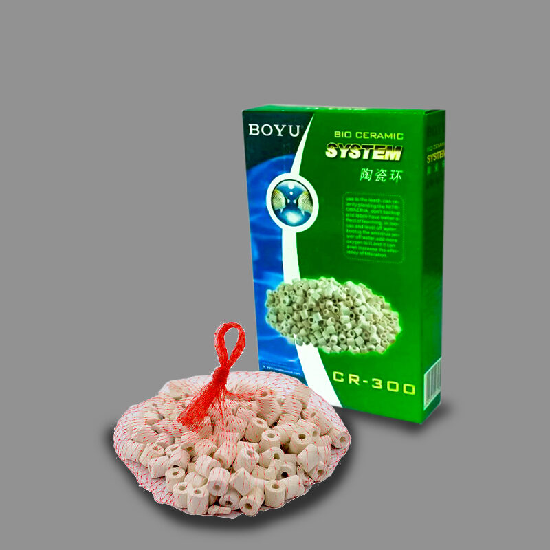 BOYU CR-300 Aquarium Bio Ceramic Rings 300g