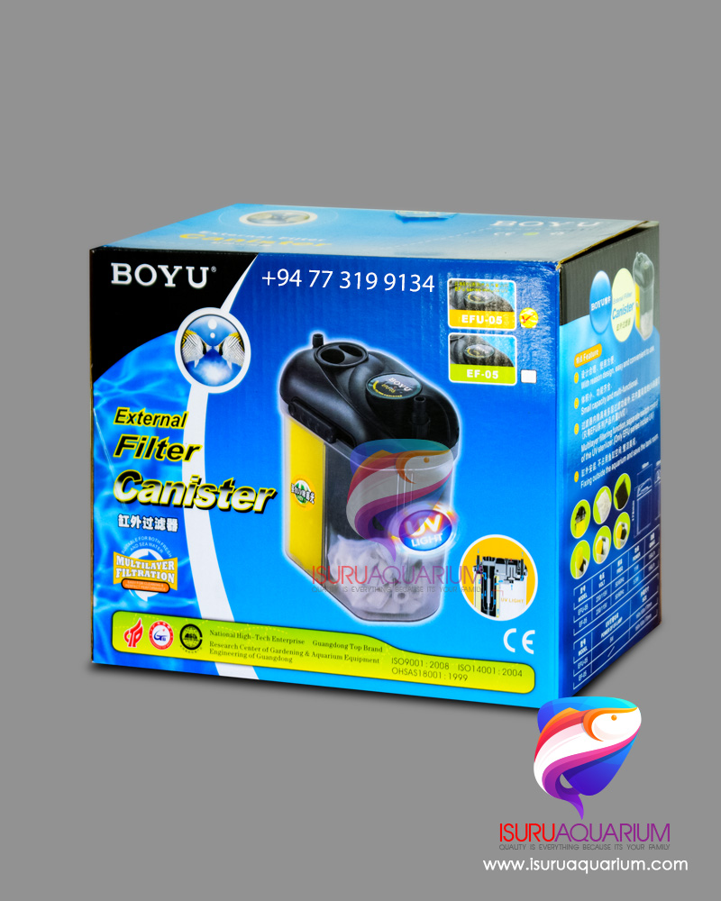 BOYU EFU 05 External Canister Filter
