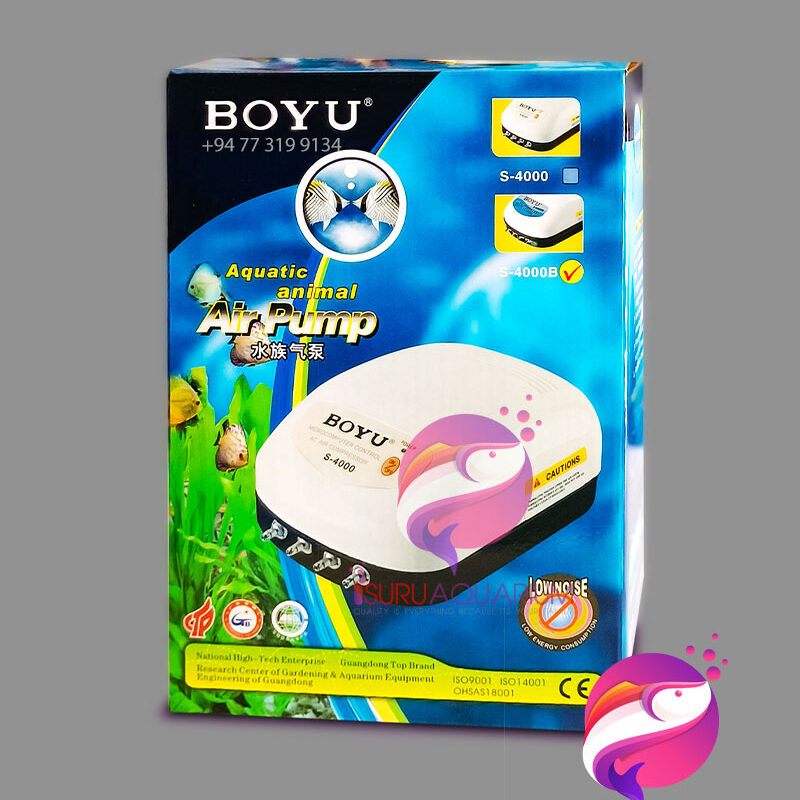 BOYU S 4000 B 4 Way Aquarium Air Pump S-4000B