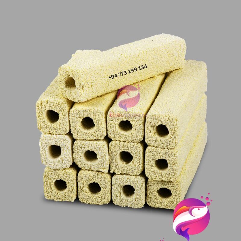 Bio Ceramic Bacteria House Filter Media Square Shape