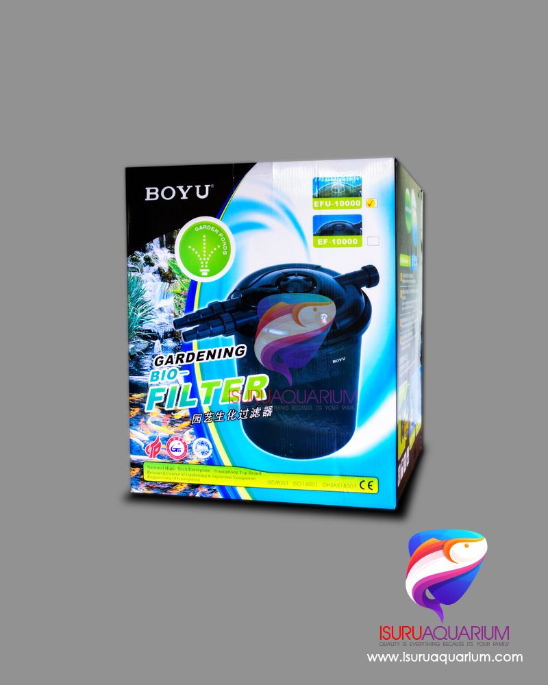 BOYU EFU 10000 Garden Pond BIO UV Filter