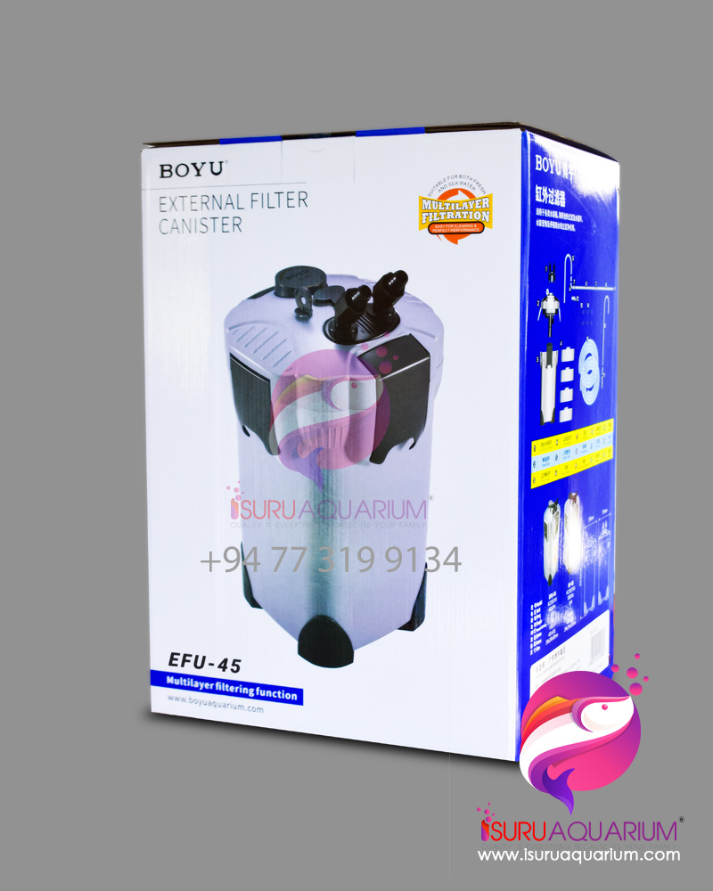 Boyu EFU 45 Aquarium External Canister Filter