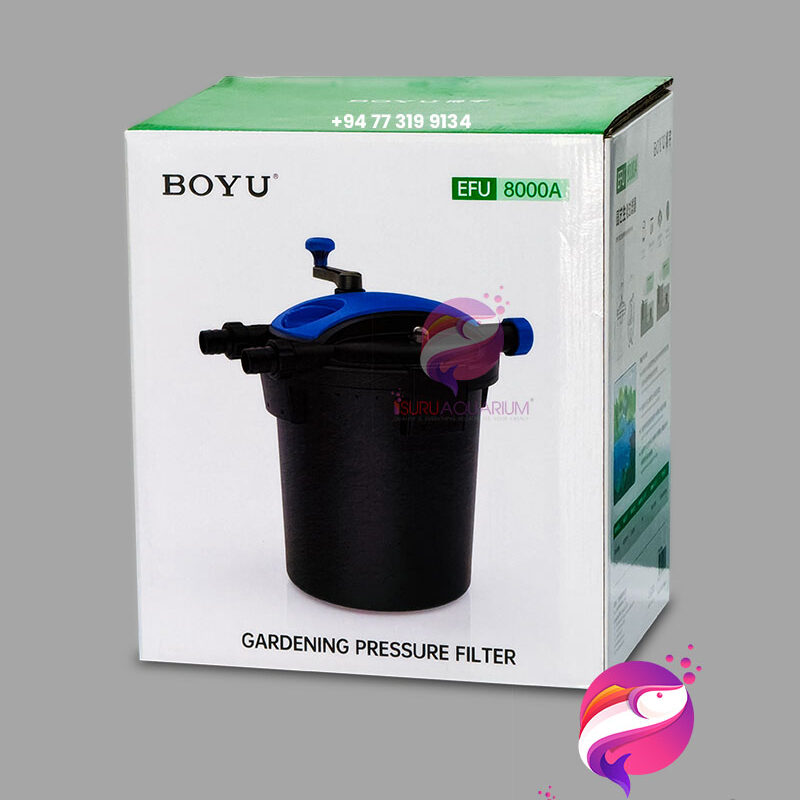 BOYU EFU 8000 A GARDENING PRESSURE UV FILTER