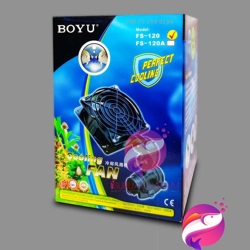 BOYU FS 120 Aquarium Cooling Fan