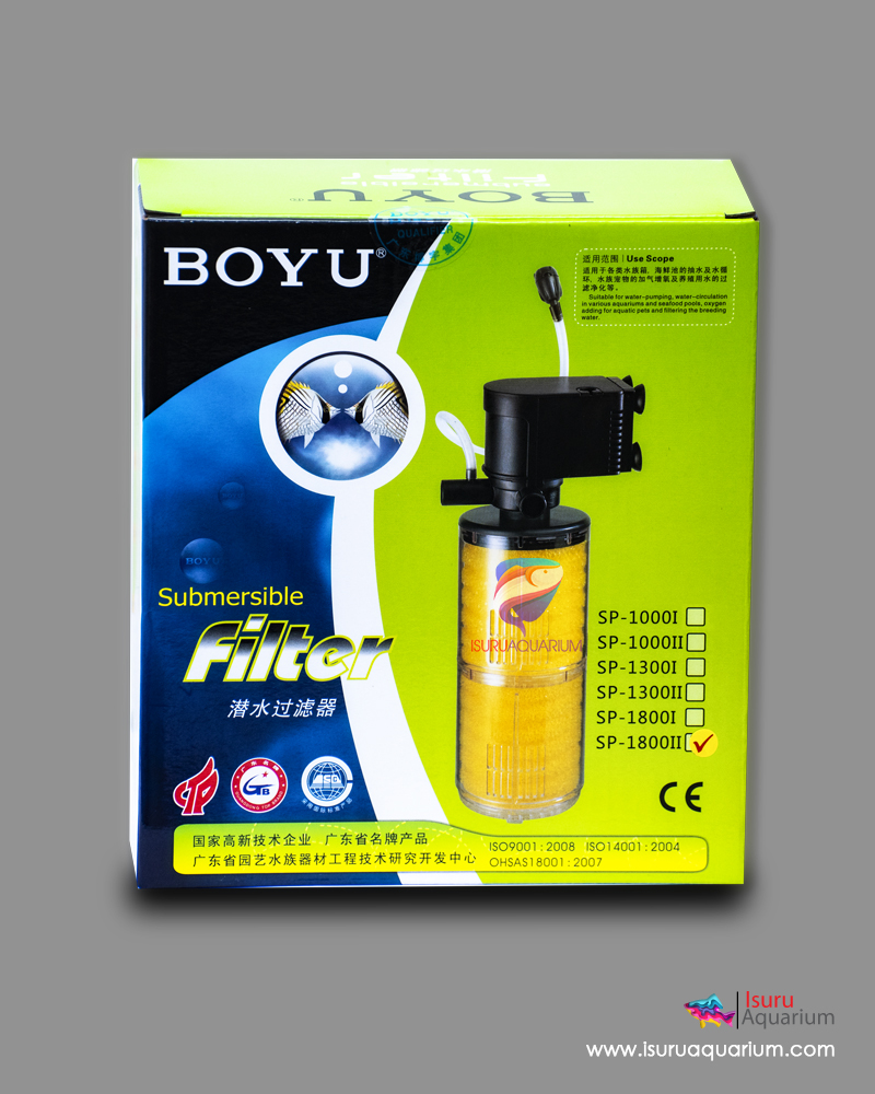BOYU SP-1800 ii Internal Submersible Filter