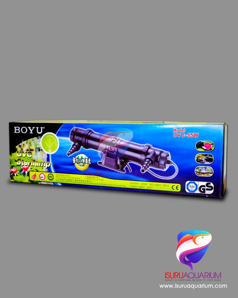 BOYU UVC 55W STERILAMP UV Filter