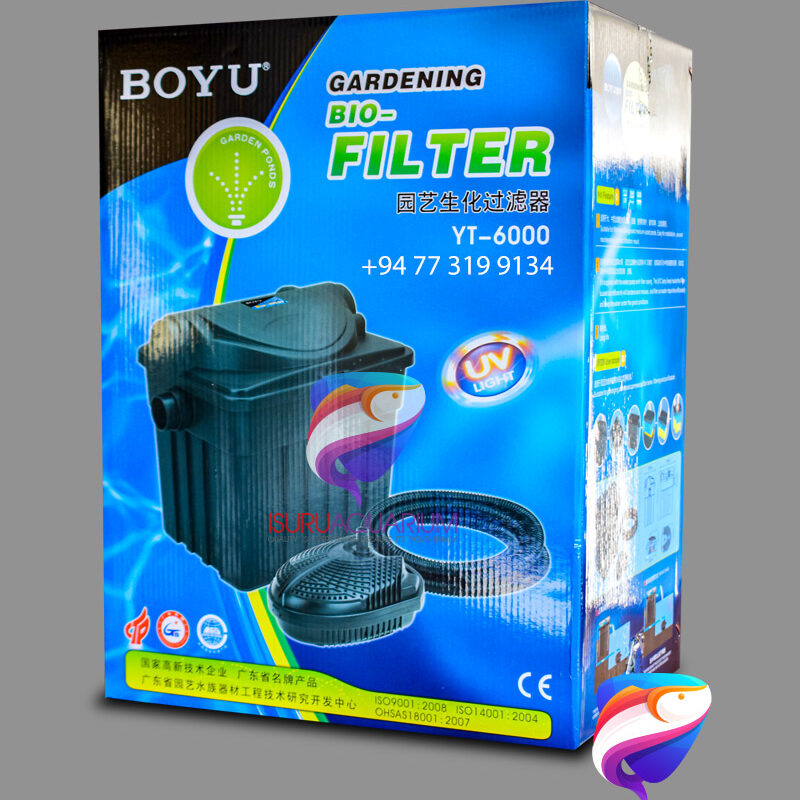 Boyu YT-6000 Gardening bio Pond Filter