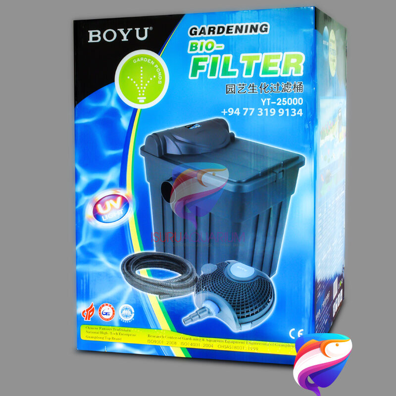BOYU YT 25000 UV Garden Pond Filter