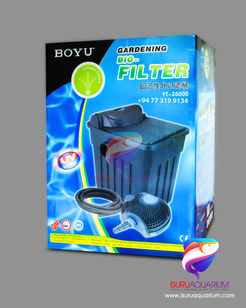 BOYU YT 25000 UV Garden Pond Filter