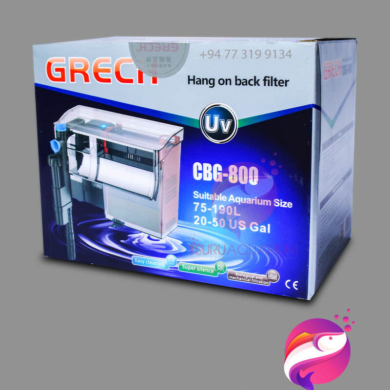 SUNSUN GRECH CBG 800 UV Hang On Filter