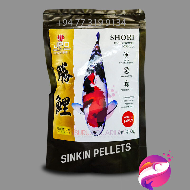 JPD SHORI Sinking Pellets High Growth 400g Pack