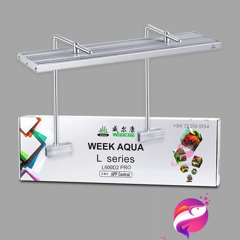 WEEK AQUA L600D2 PRO RGB+UV LED Full Spectrum Plant Lamp