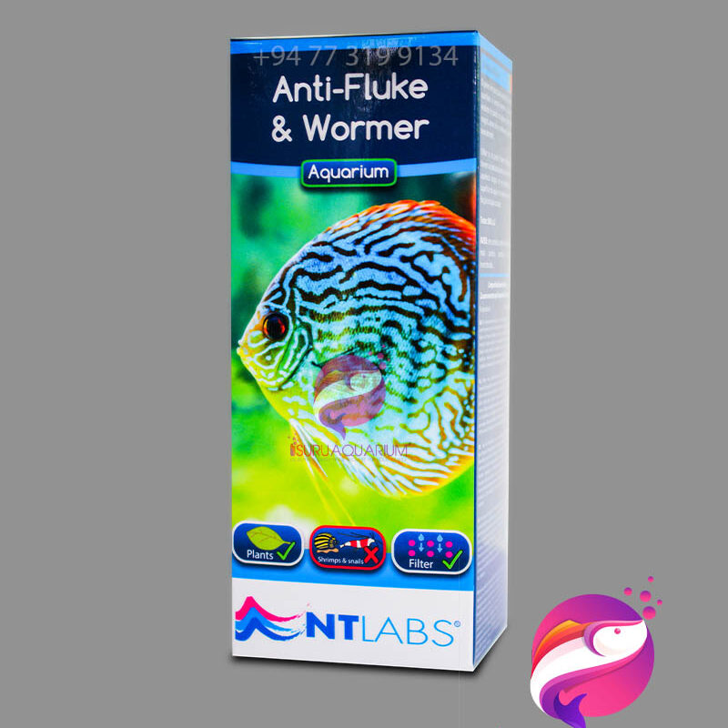 NT Labs Anti-Fluke & Wormer Aquarium Fish Medicine Anti Fluke
