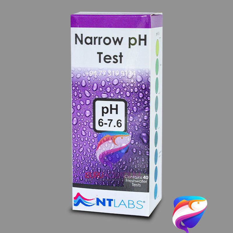 NTLABS Aquarium Narrow pH Test