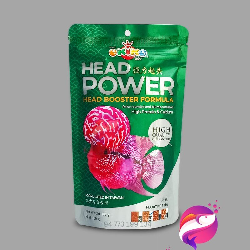 Okiko Head Power Fish Feed 100g