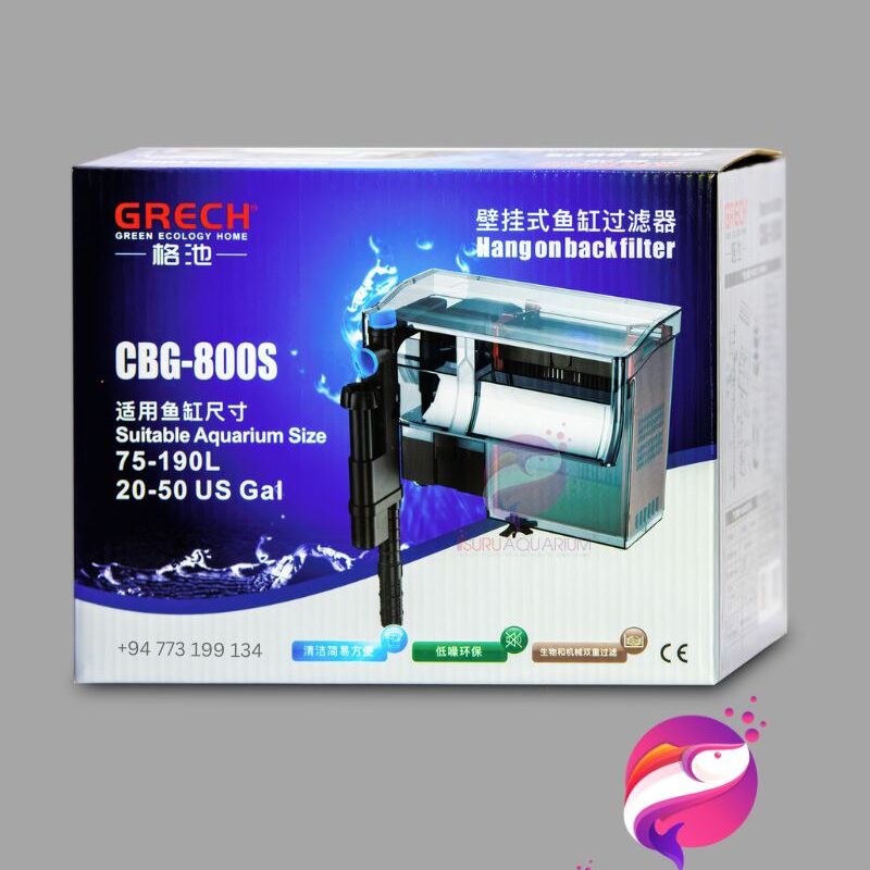 SUNSUN GRECH CBG 800S Hang On Back Filter