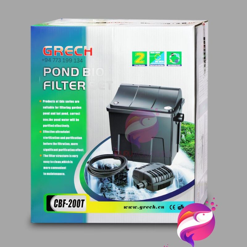 SUNSUN GRECH CBF 200T Pond Bio Filter with UV