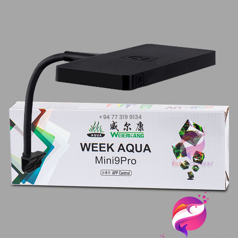 WEEK AQUA MINI 9 PRO RGB+UV LED Full Spectrum Plant Lamp