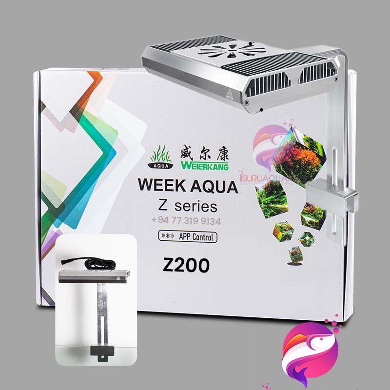 WEEK AQUA Z200 PRO RGB+UV LED full Spectrum Plant Lamp