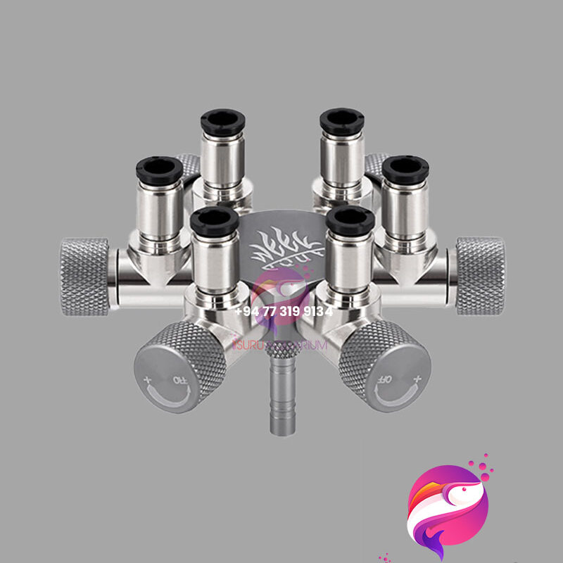 WEEKAQUA CO2 Multi-Pass Splitter 6 Heads