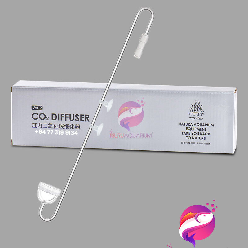 WEEKAQUA CO2 Bubble Diffuser with Check Valve