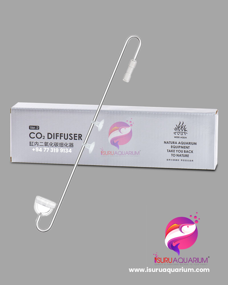 WEEKAQUA CO2 Bubble Diffuser with Check Valve