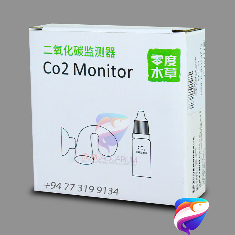 ZRDR Aquarium CO2 Monitor Kit & Monitoring Liquid